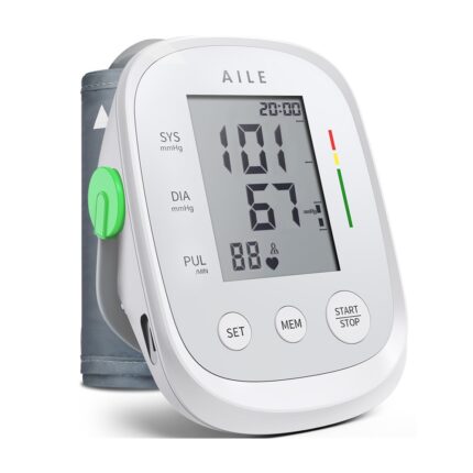 Máquina de presión arterial AILE brazo superior X5 blanco